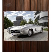 Металлическая табличка Mercedes-Benz 300SLS (W198)